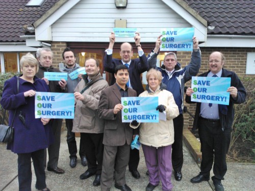 Local residents and councillors standing up for local services in Strood South